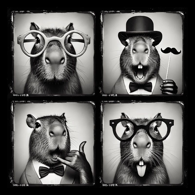 Lusitges Capybara Photo Box Gift