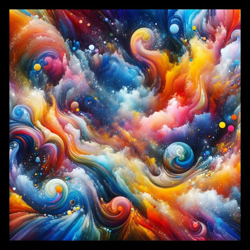 Vibrant Abstract Art