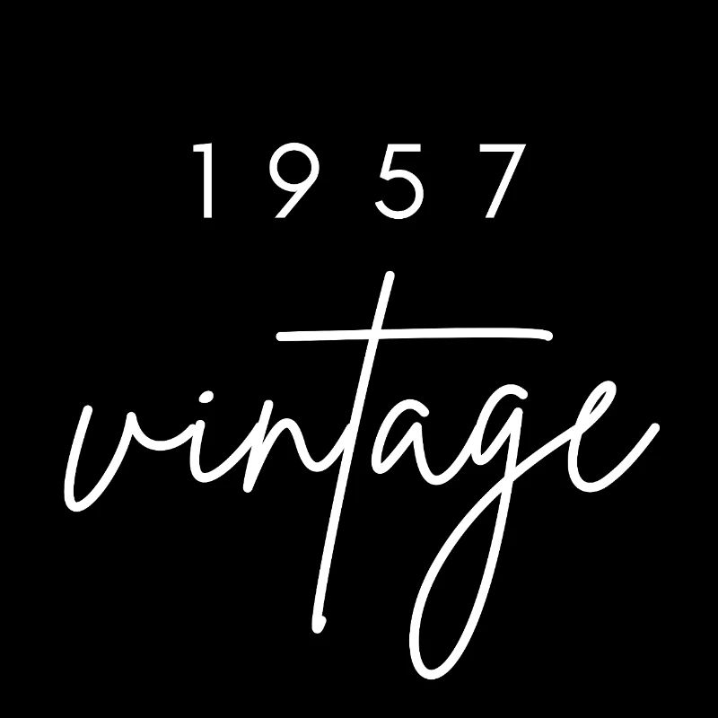 Anniversaire 1957 vintage
