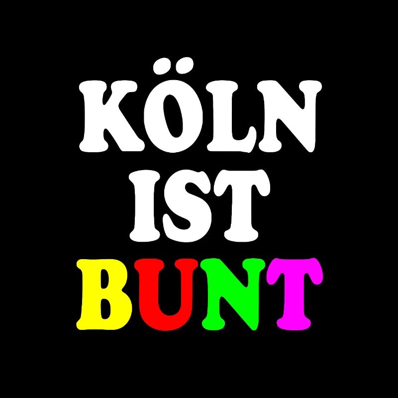 Köln ist bunt
