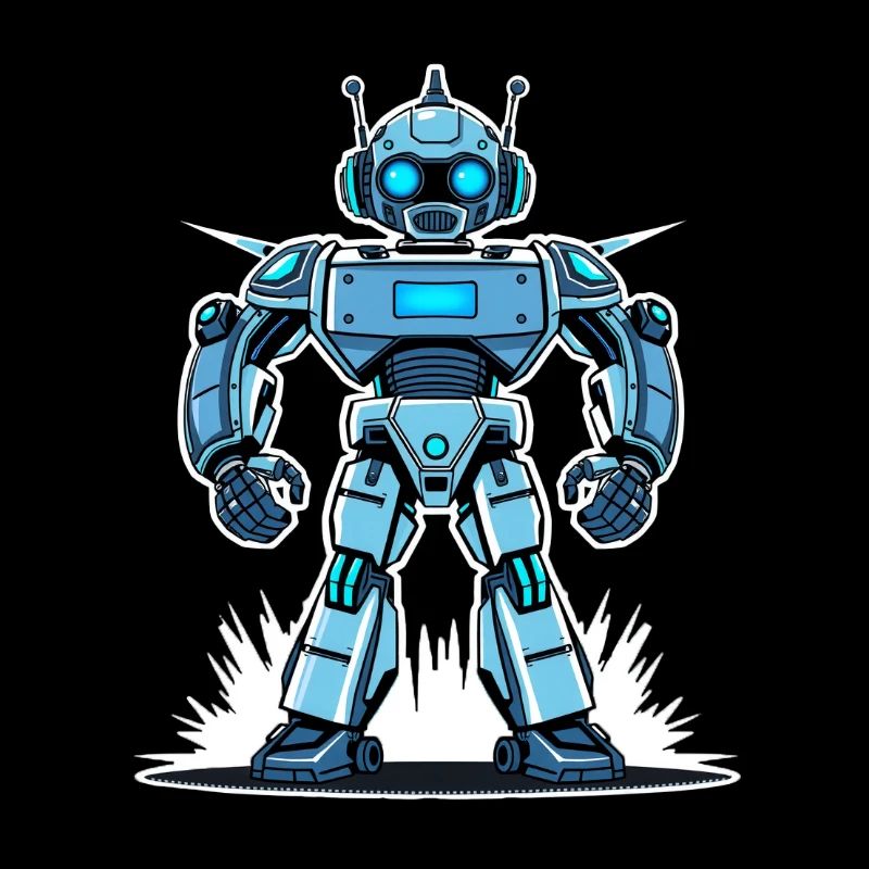 Cyber-Roboter – High-Tech Power