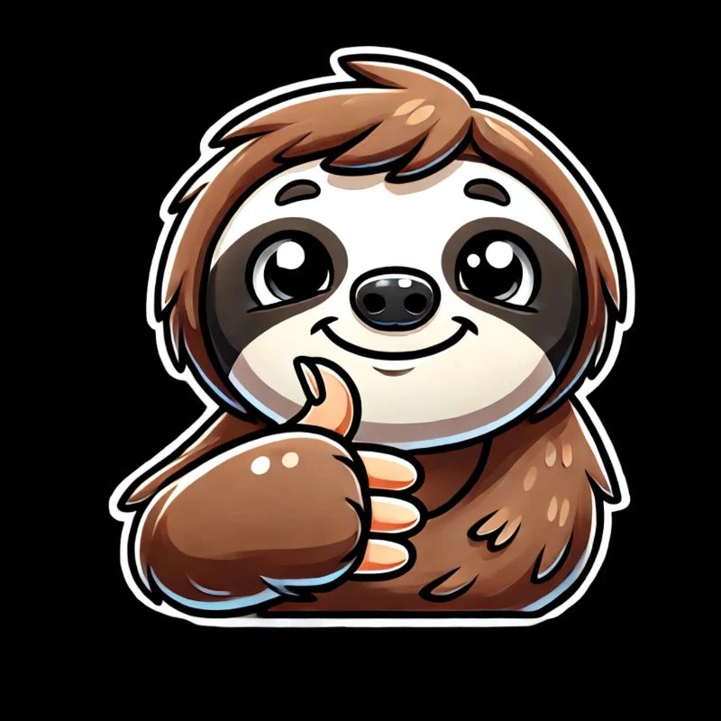 Funny Sloth Design