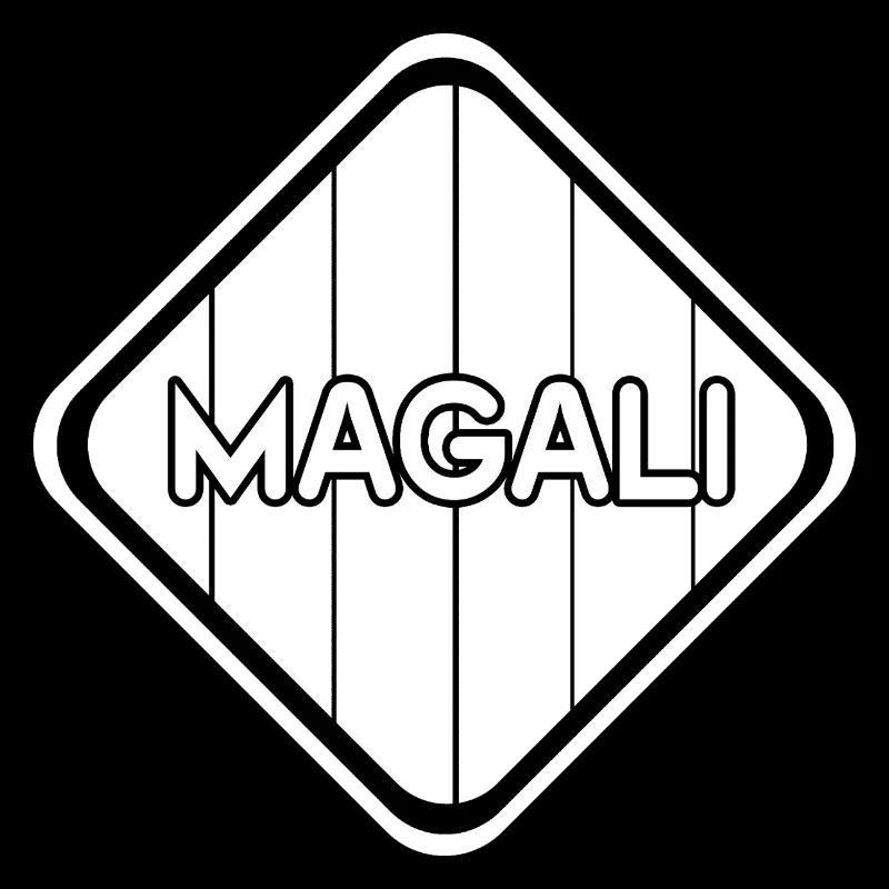 Magali als Mädchen