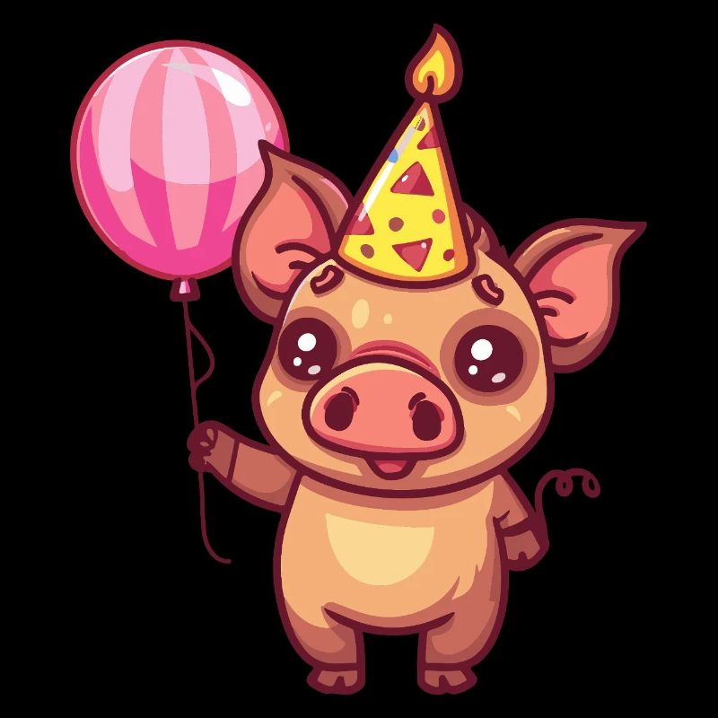 Cochon Anniversaire Bébé Sanglier