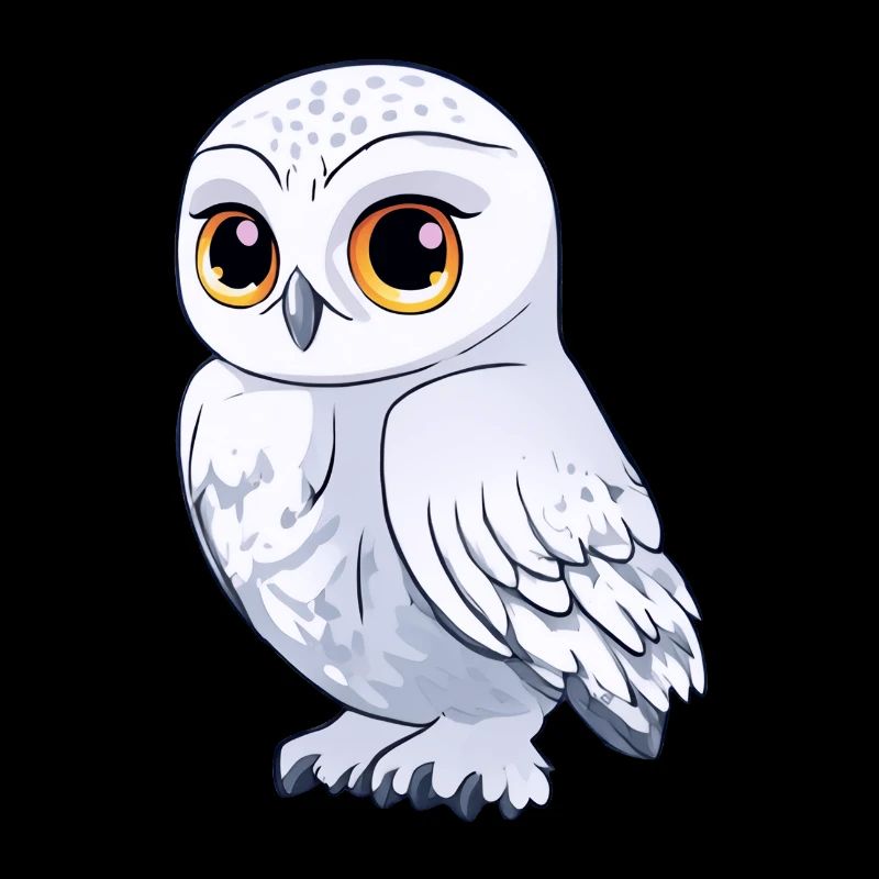 Hibou blanc