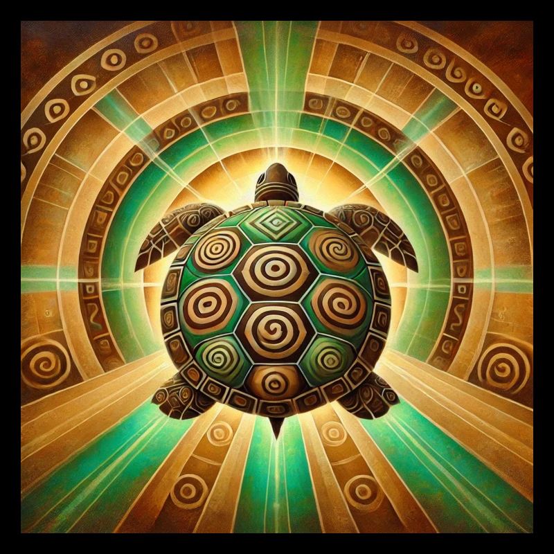 Krafttier Schildkröte