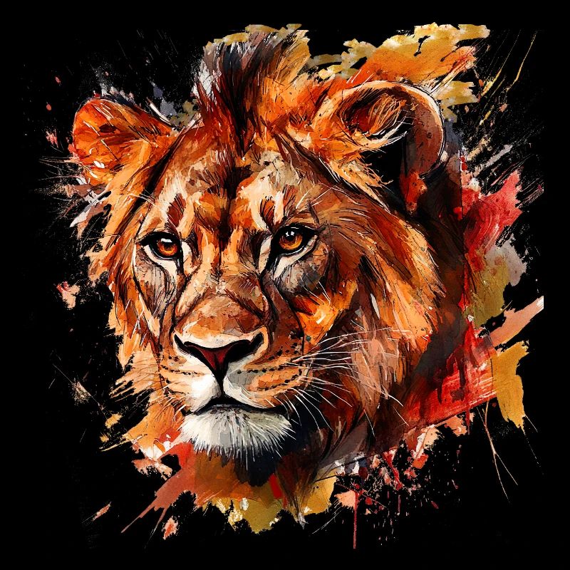 Le lion, symbole de puissance et de force