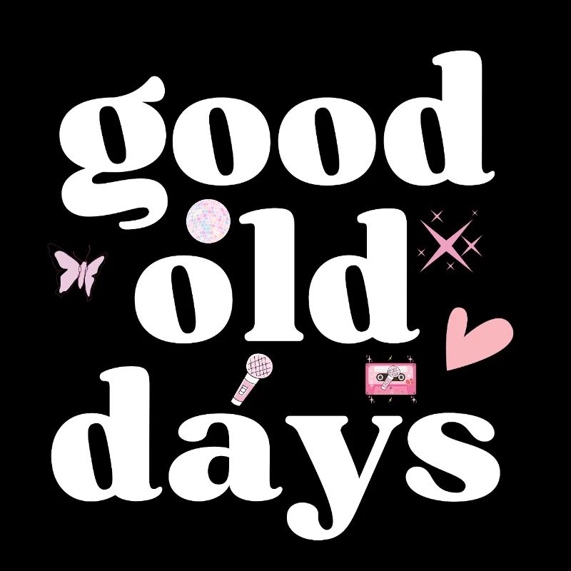 good old days white cassette