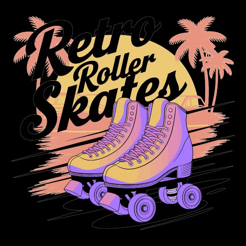 Retro Roller Skates – 80s Vibes