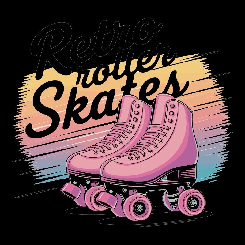 Retro Roller Skates – 80s Vibes