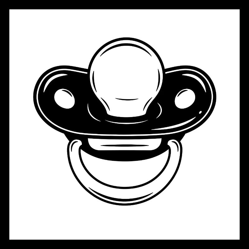 Thick pacifier - baby on the way!