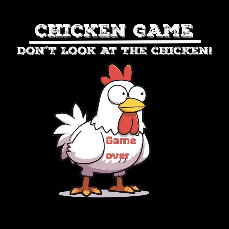Chicken game white