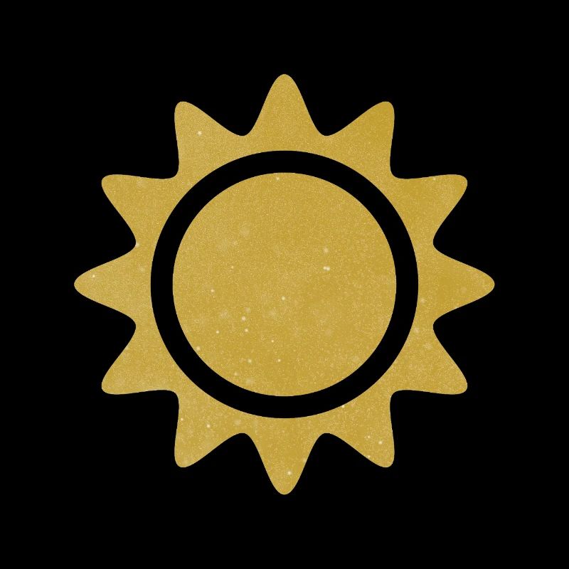Bright Sun: Minimalist Solar Graphics