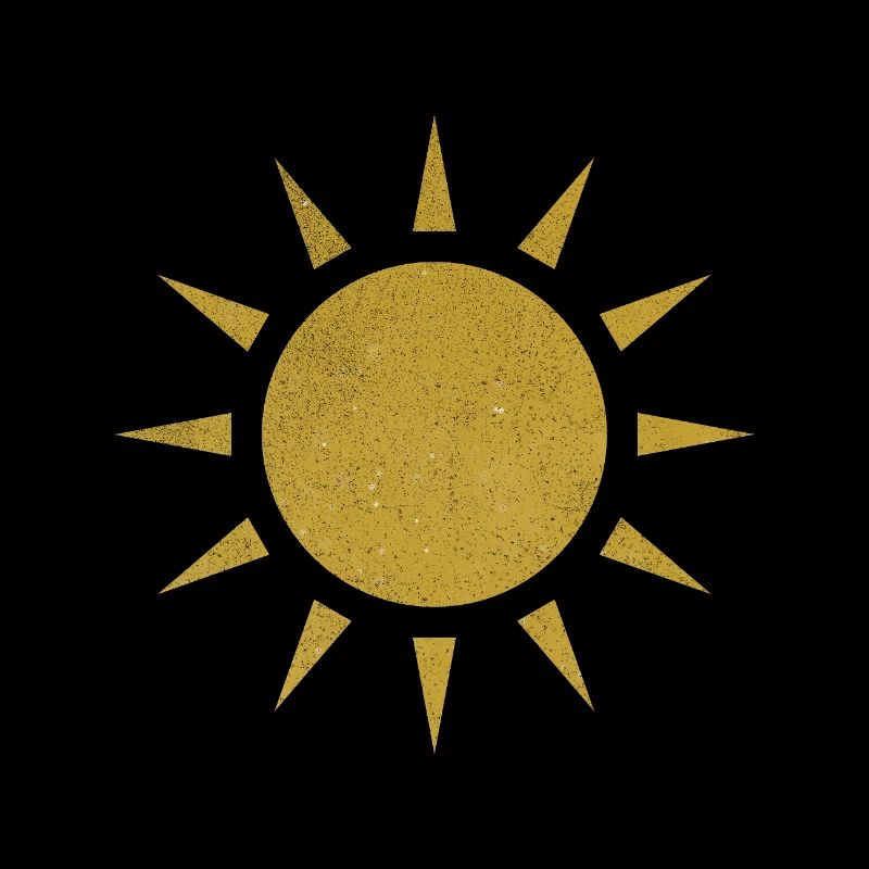 Bright Sun: Minimalist Solar Graphics