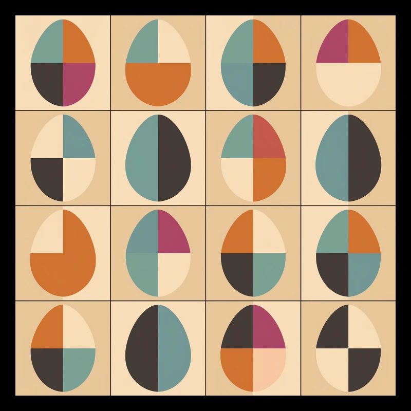 Oeufs de Pâques Design No.04