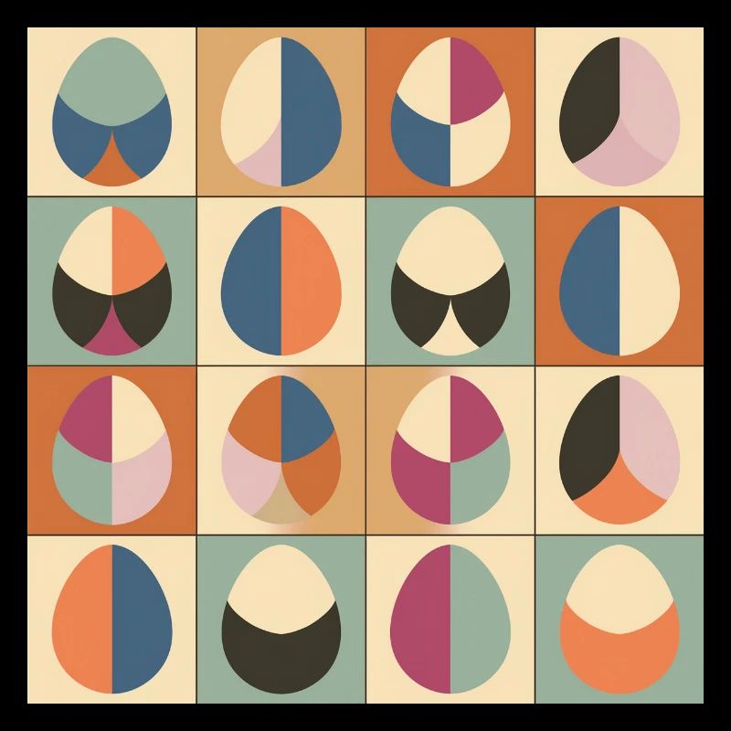 Oeufs de Pâques Design No.01