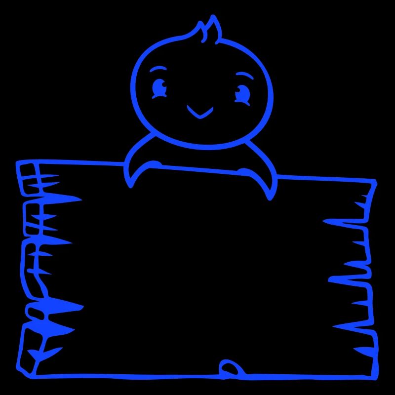 Vogel sitzt auf Holzschild Text Schild Rahmen süß