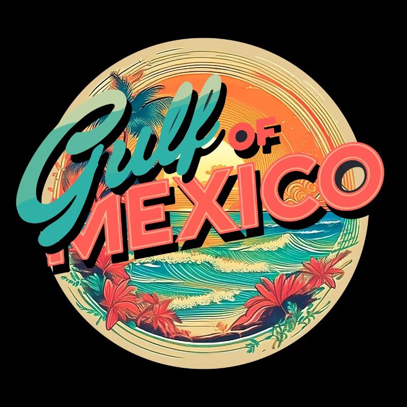 Golfe du Mexique Coucher de soleil