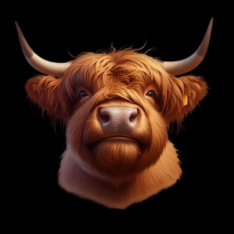 Highland Beef Head 1