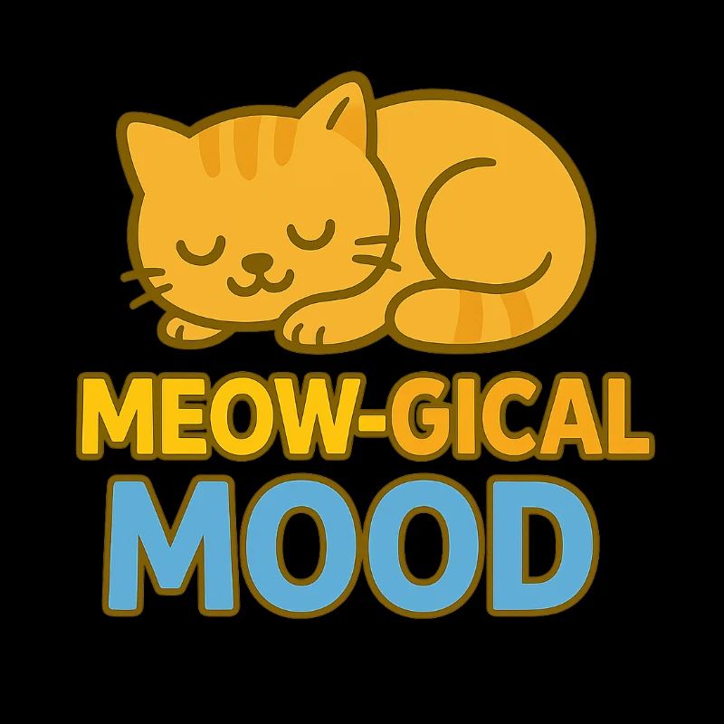 Meowgical Mood – Sleeping Cat Vibes
