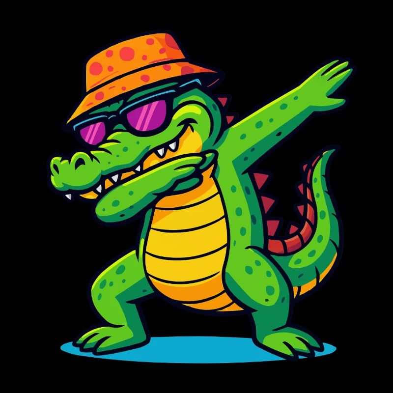 Tamponnage de crocodile