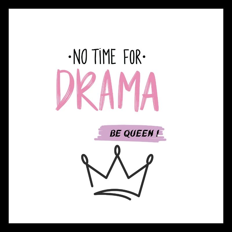 Pas de temps pour le drame