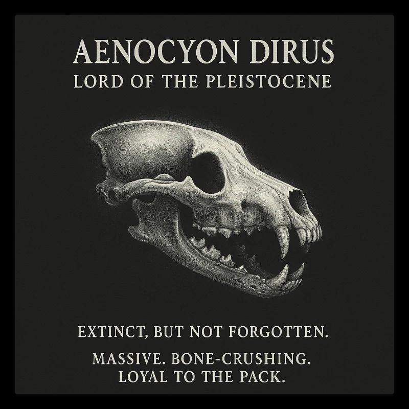 Schattenwolf - Aenocyon Dirus