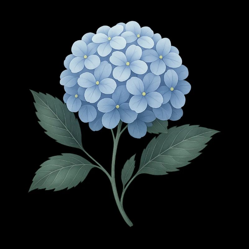 Hydrangea Magic – Blue Flower Ball