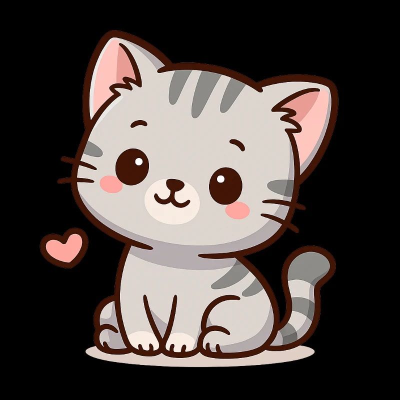 Petit chat – Ronronnant et mignon