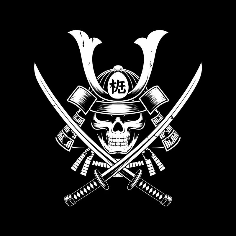 Japanischer Samurai-Krieger