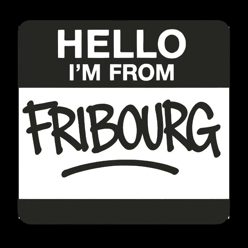Fribourg Graffiti Sticker