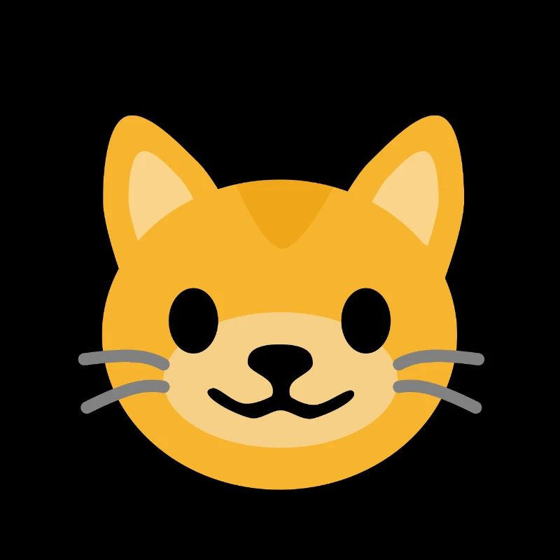 Cat Face Black | ~NU relations | Vector