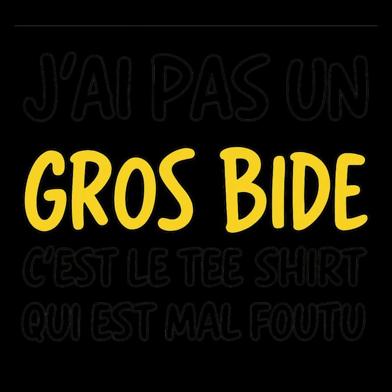 J’ai pas un gros bide