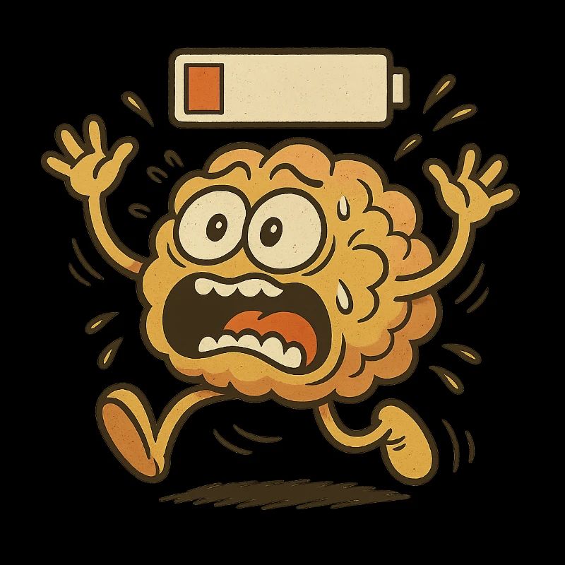 Brain battery low
