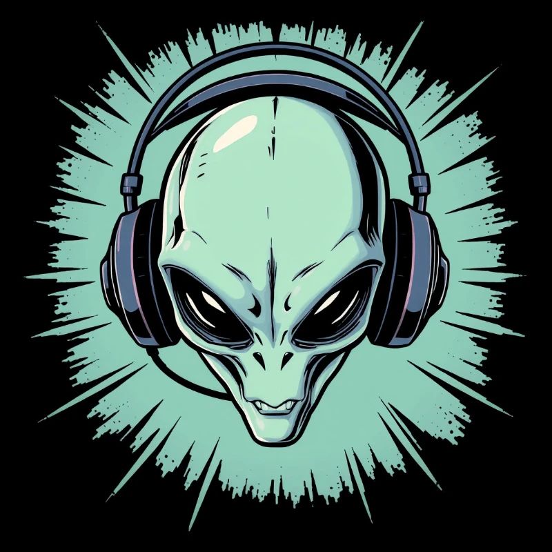 Alien-Kopfhörer