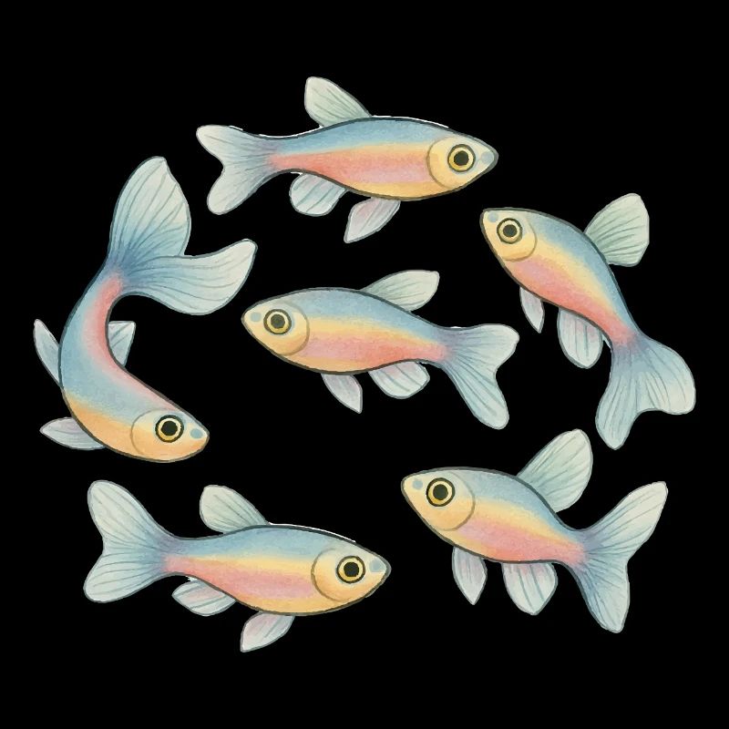 Poisson pastel en bancs