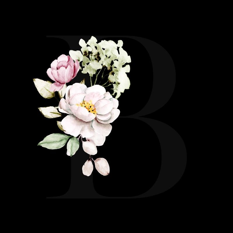 Your letter B on Personalized Clothing