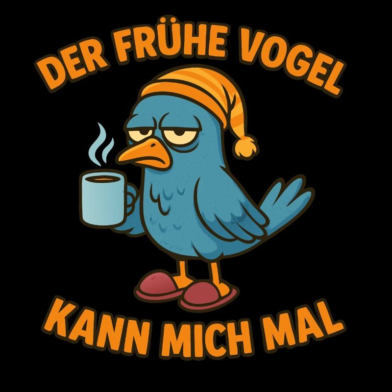 Der frühe Vogel... Kann mich mal.