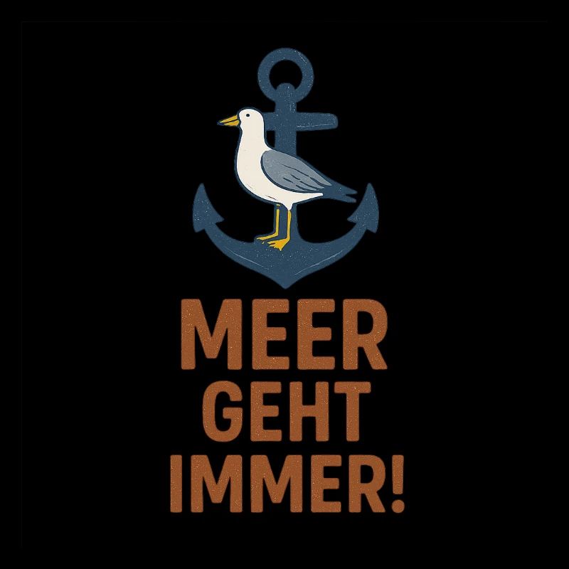 Meerliebe mit Anker & Möwe