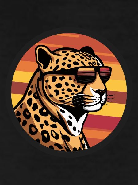 Leopard Comic Cool