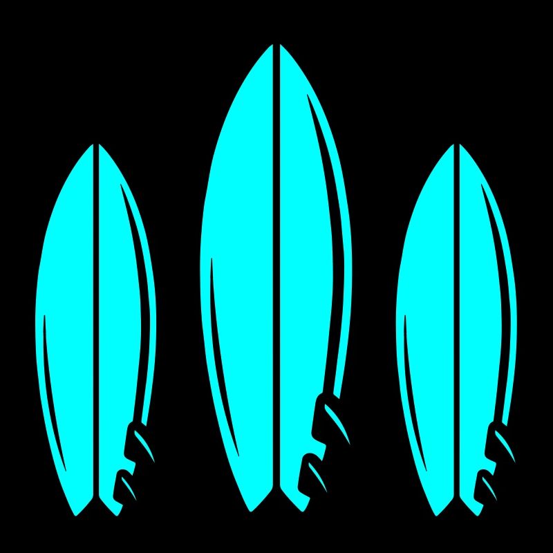 Planche de surf symbole surf