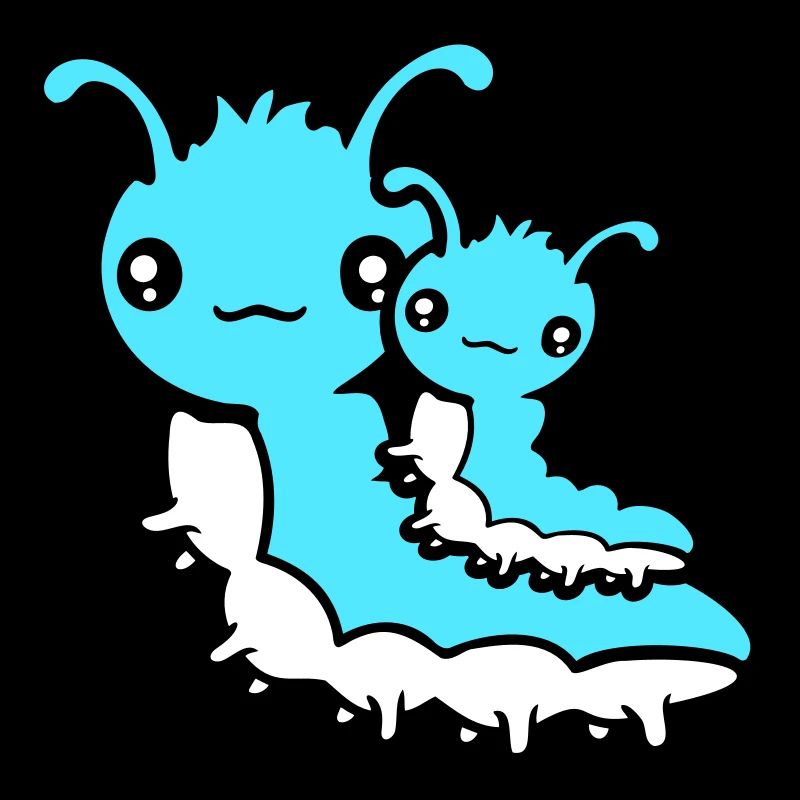 2 Chenille Famille Maman Papa Enfant Bébé Père Mère