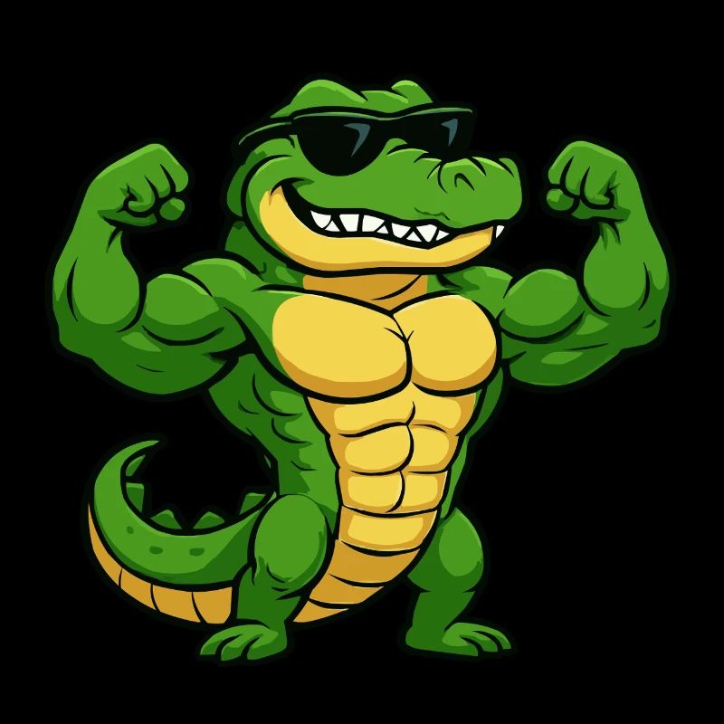 Crocodile Muscles