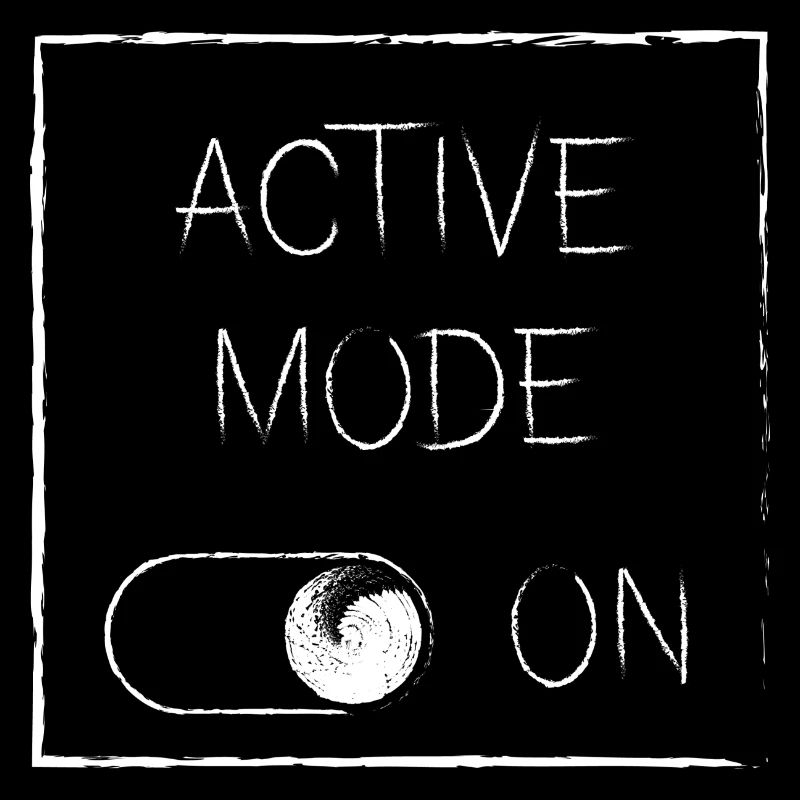 Active Mode On | white