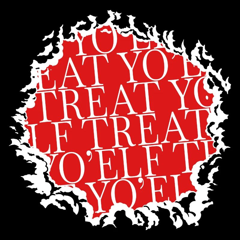 comic dork dino under the tree statement