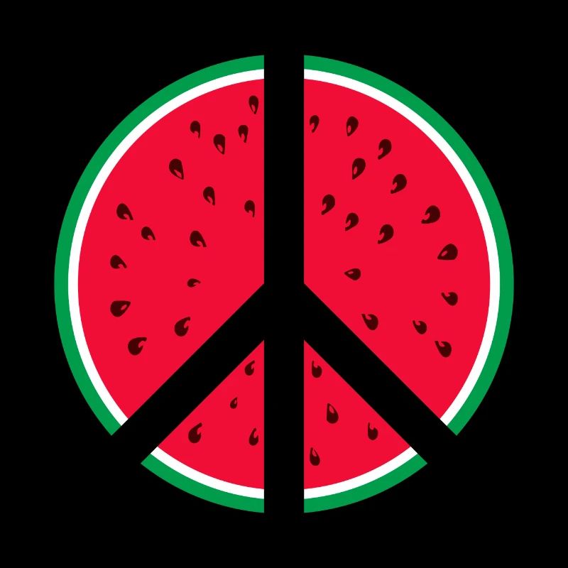 Signe de paix pastèque