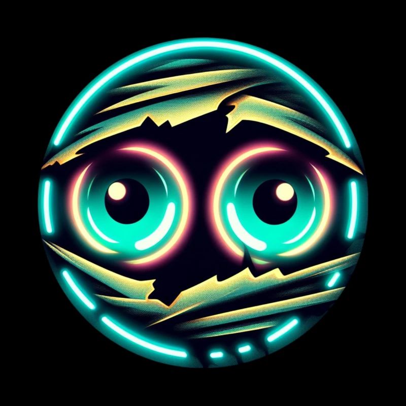 Yeux verts brillants