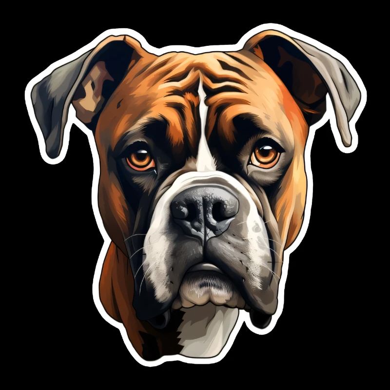 Boxer head