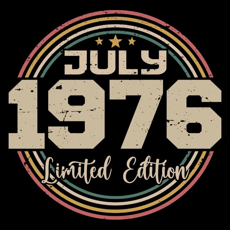 1976 Geburtstag Juli 1976 Geschenk Juli 1976