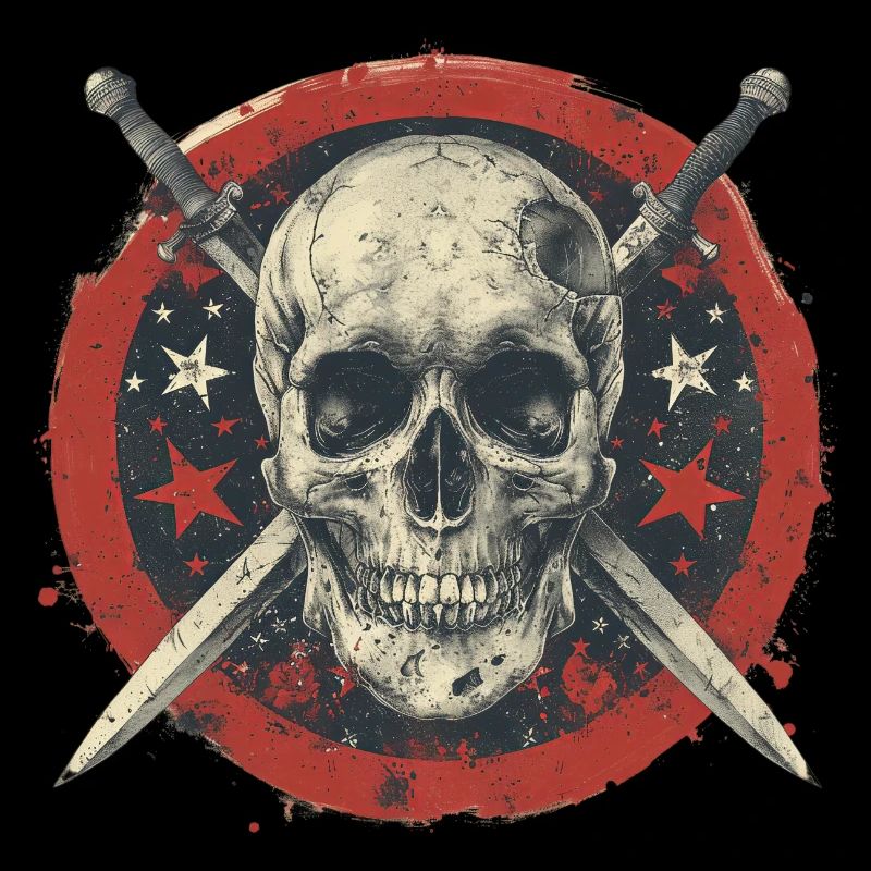 Crâne Épées Crâne